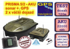 Zavacia loka PRISMA 5 AKU sonar +GPS + 24 000mAh aku